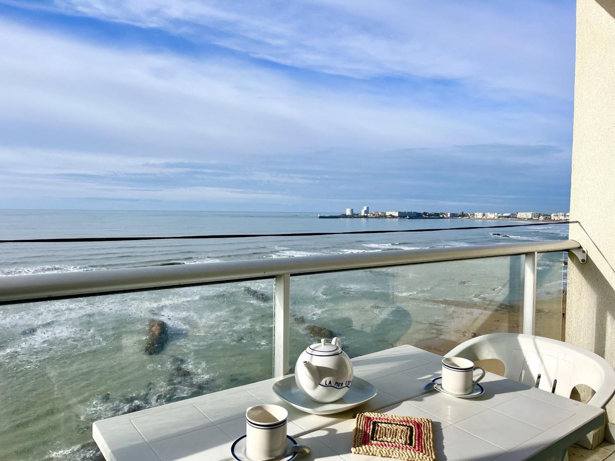 Joli Appartement Avec Vue Imprenable Sur La Baie Des Sables - 4 Pers Les Sables-dʼOlonne Екстериор снимка