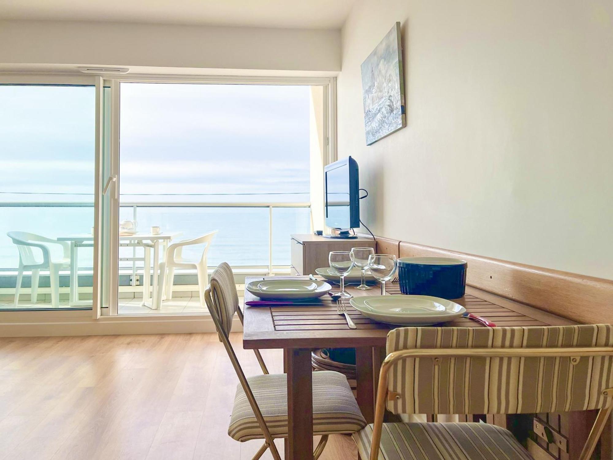Joli Appartement Avec Vue Imprenable Sur La Baie Des Sables - 4 Pers Les Sables-dʼOlonne Екстериор снимка